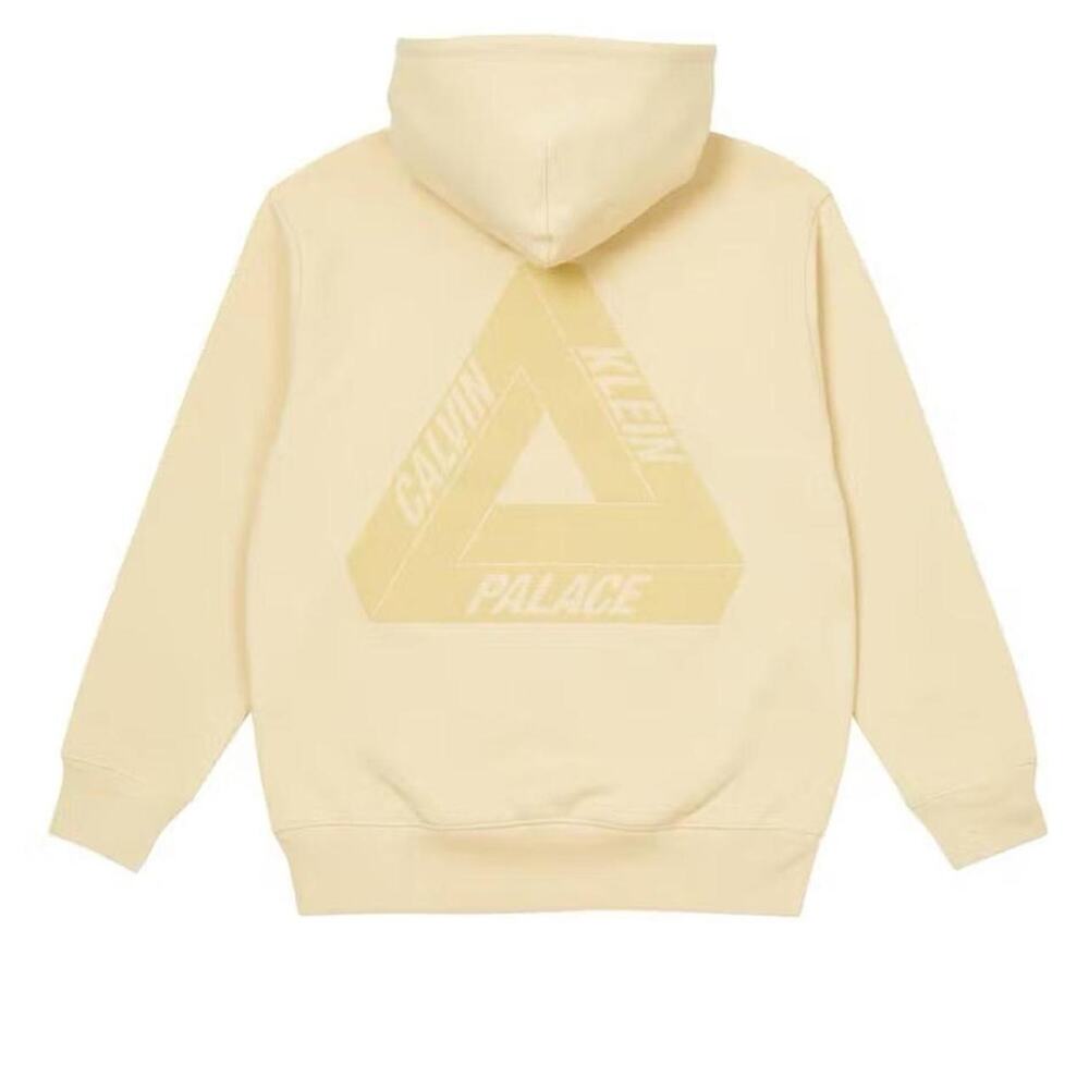 🌾 SS22 Palace x Calvin Klein Tri-Ferg Hood “Wheat” XXL